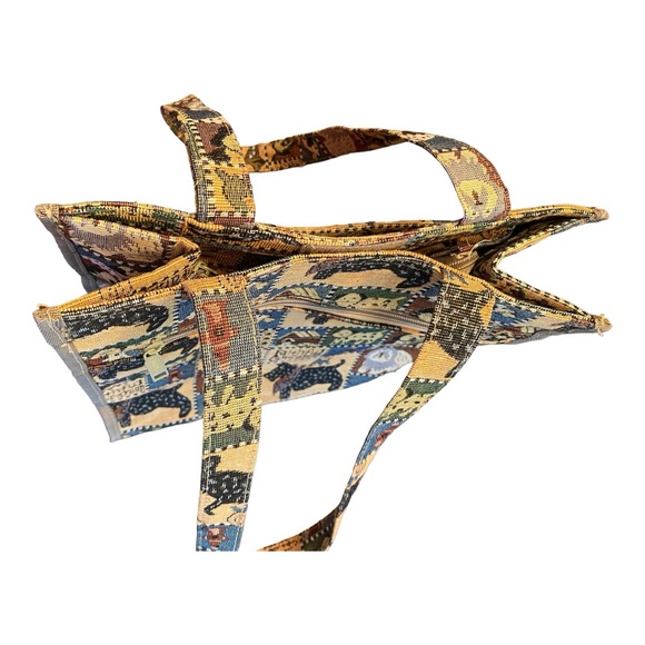 Canvas / Tapestry Tote “Faithful Companion”. Excellent Condition, barely used - Picture 6 of 10